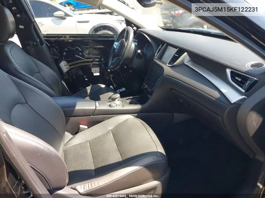 2019 Infiniti Qx50 Essential VIN: 3PCAJ5M15KF122231 Lot: 42215402
