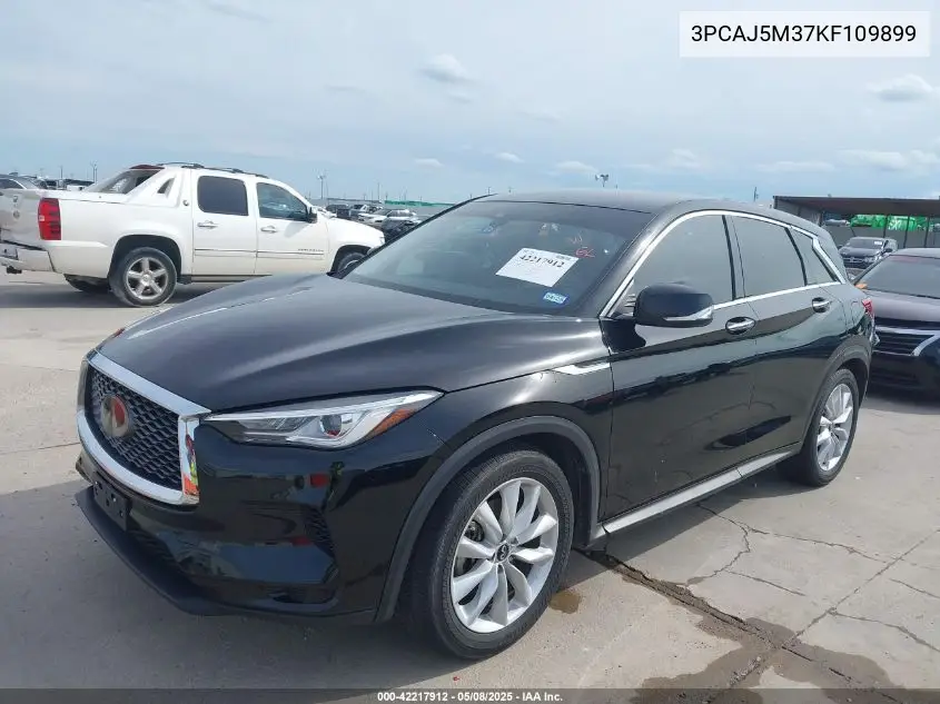 2019 Infiniti Qx50 Pure VIN: 3PCAJ5M37KF109899 Lot: 42217912