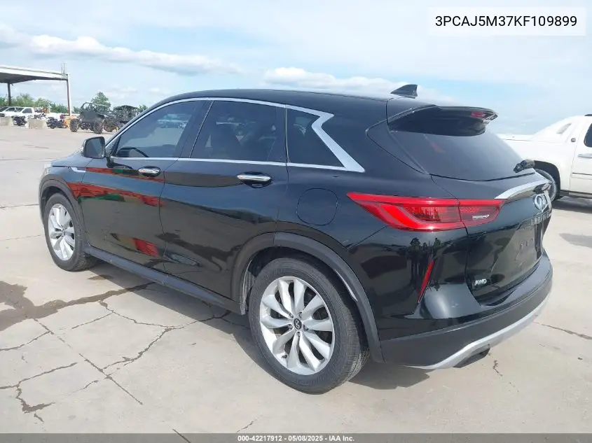 2019 Infiniti Qx50 Pure VIN: 3PCAJ5M37KF109899 Lot: 42217912