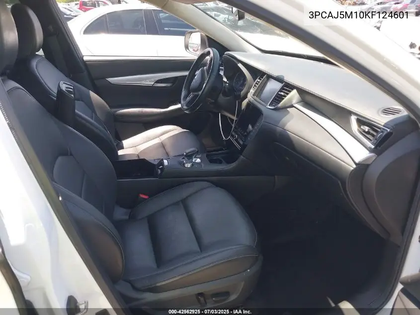 2019 Infiniti Qx50 Luxe VIN: 3PCAJ5M10KF124601 Lot: 42562925