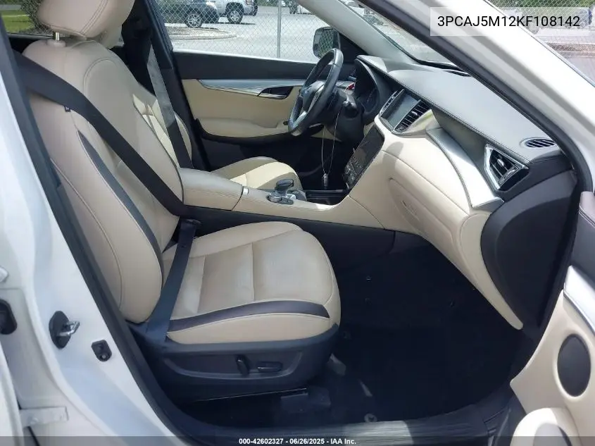 2019 Infiniti Qx50 Essential VIN: 3PCAJ5M12KF108142 Lot: 42602327