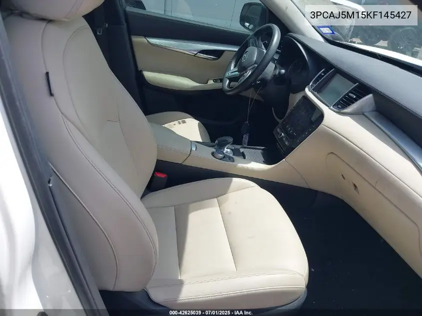 2019 Infiniti Qx50 Luxe VIN: 3PCAJ5M15KF145427 Lot: 42625039
