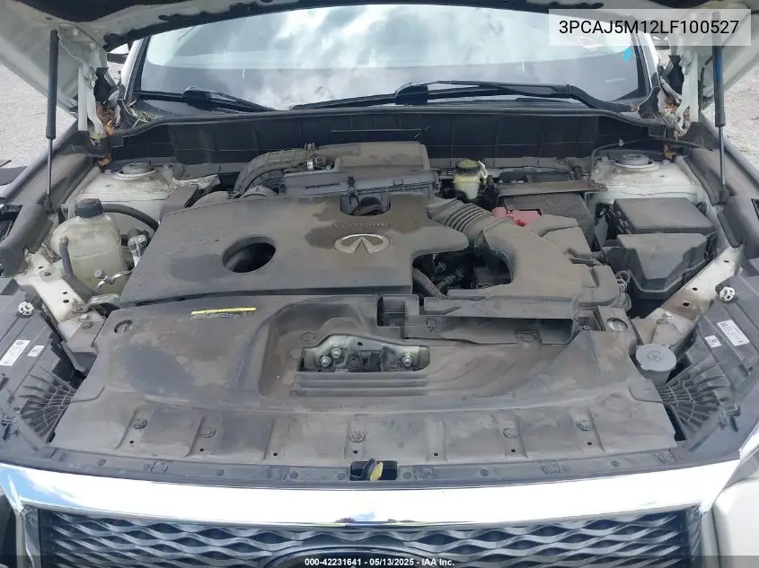 2020 Infiniti Qx50 Luxe VIN: 3PCAJ5M12LF100527 Lot: 42231641