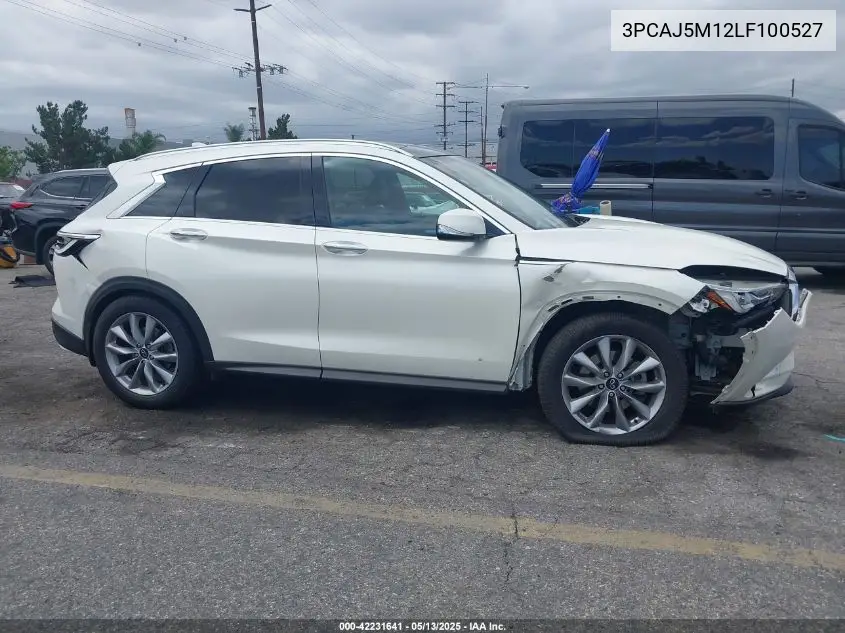 2020 Infiniti Qx50 Luxe VIN: 3PCAJ5M12LF100527 Lot: 42231641