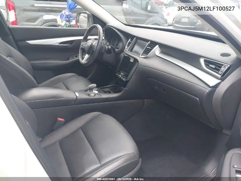 2020 Infiniti Qx50 Luxe VIN: 3PCAJ5M12LF100527 Lot: 42231641