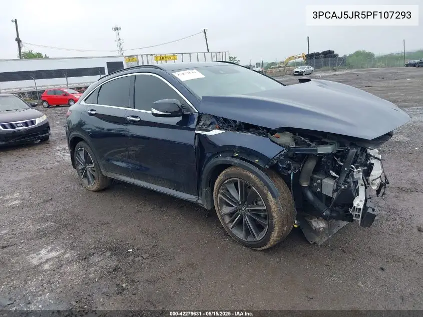 2023 Infiniti Qx55 Luxe Awd VIN: 3PCAJ5JR5PF107293 Lot: 42279631