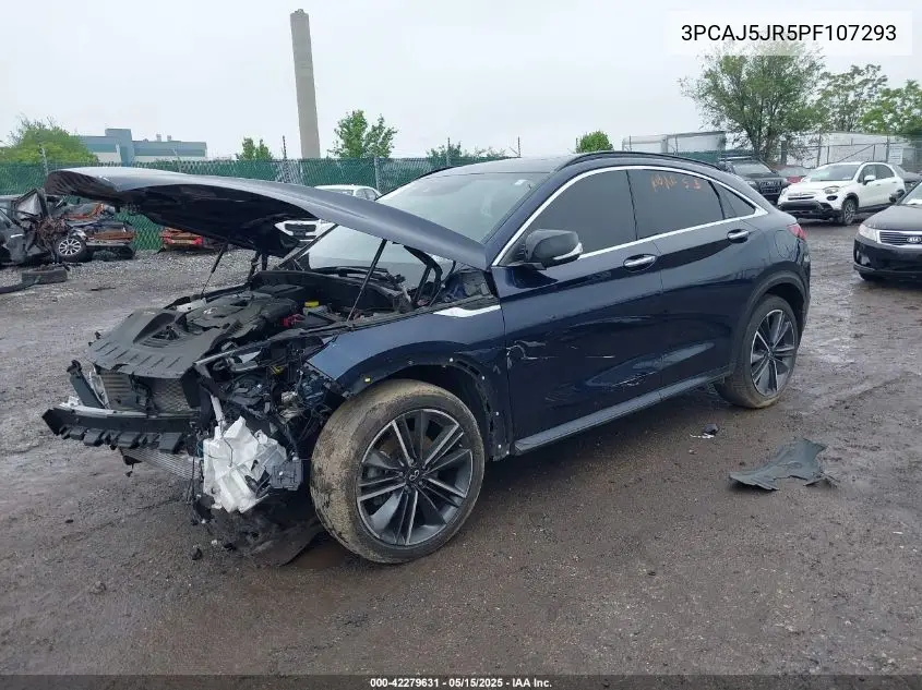 2023 Infiniti Qx55 Luxe Awd VIN: 3PCAJ5JR5PF107293 Lot: 42279631