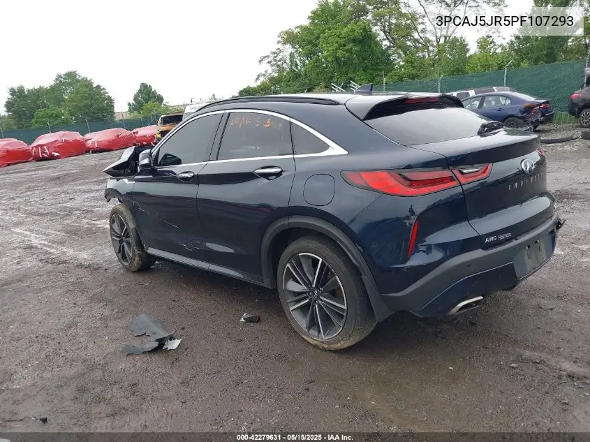 2023 Infiniti Qx55 Luxe Awd VIN: 3PCAJ5JR5PF107293 Lot: 42279631