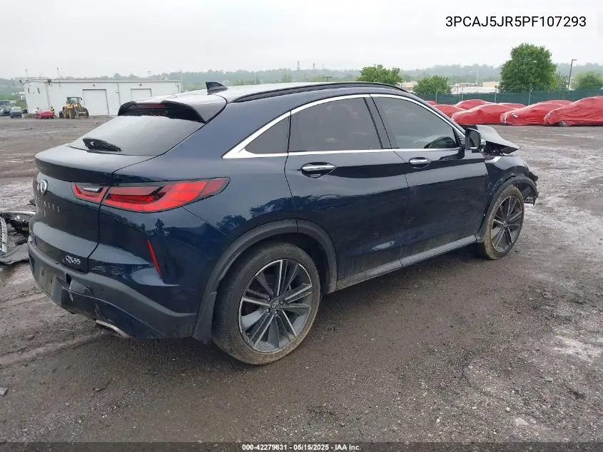 2023 Infiniti Qx55 Luxe Awd VIN: 3PCAJ5JR5PF107293 Lot: 42279631