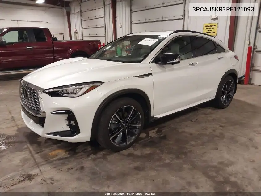 2023 Infiniti Qx55 Essential Awd VIN: 3PCAJ5KR3PF121093 Lot: 42286924
