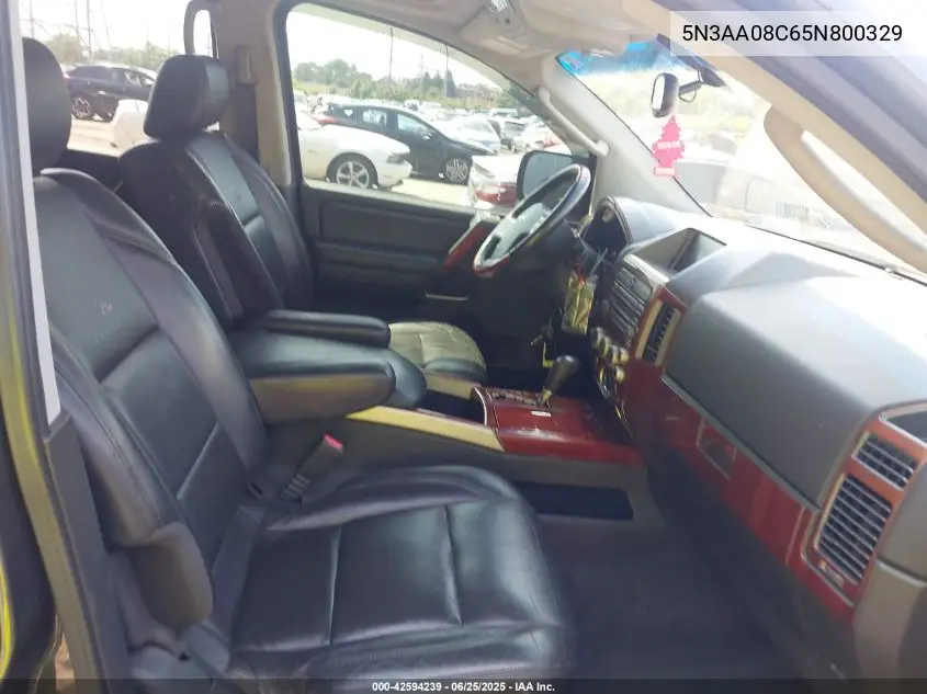2005 Infiniti Qx56 VIN: 5N3AA08C65N800329 Lot: 42594239
