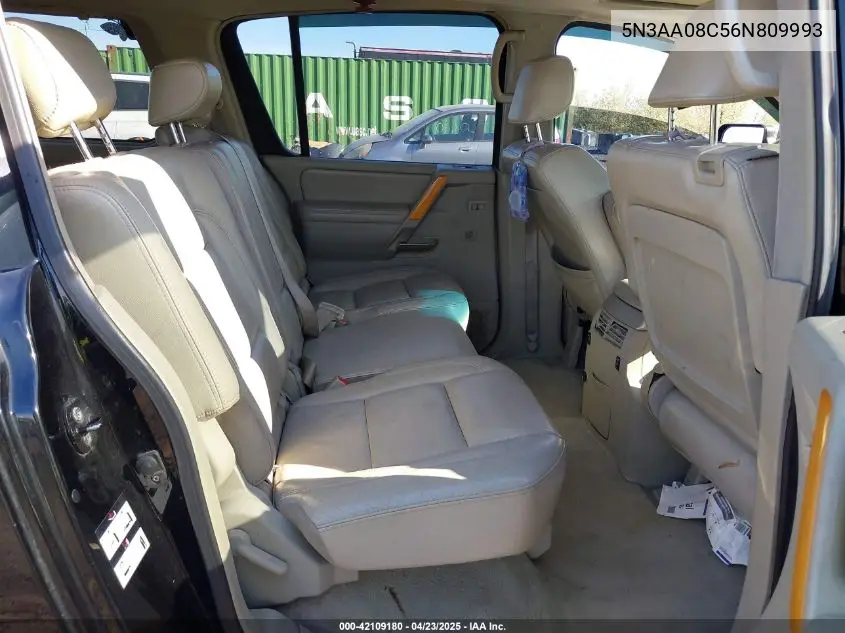 2006 Infiniti Qx56 VIN: 5N3AA08C56N809993 Lot: 42109180