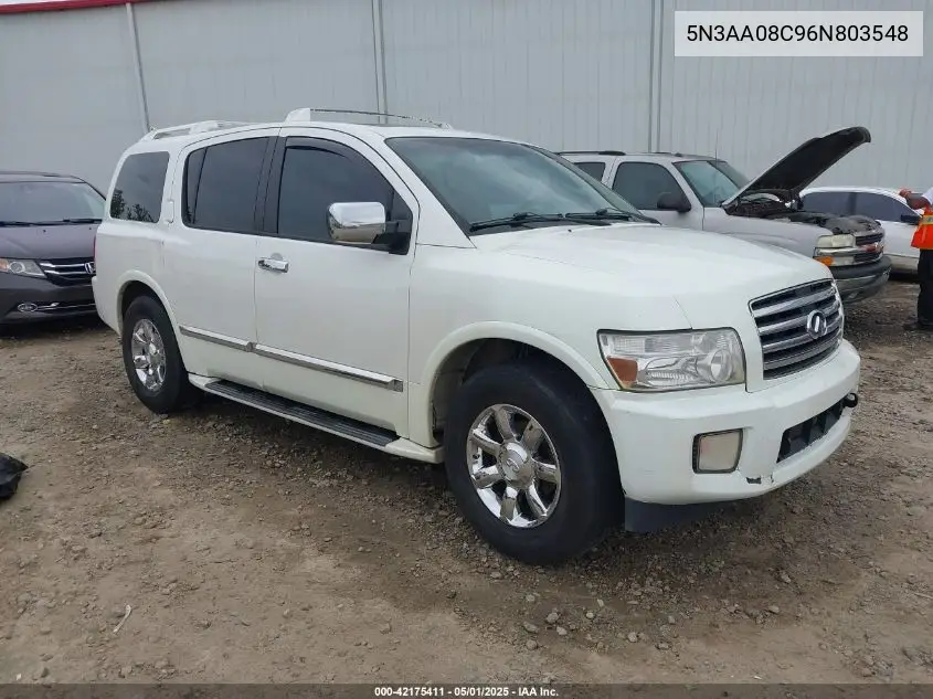 2006 Infiniti Qx56 VIN: 5N3AA08C96N803548 Lot: 42175411