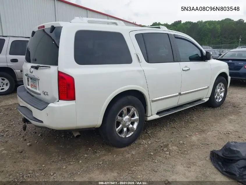 2006 Infiniti Qx56 VIN: 5N3AA08C96N803548 Lot: 42175411