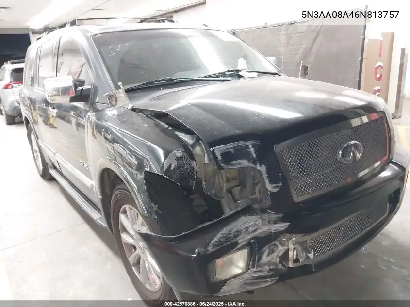 2006 Infiniti Qx56 VIN: 5N3AA08A46N813757 Lot: 42570886