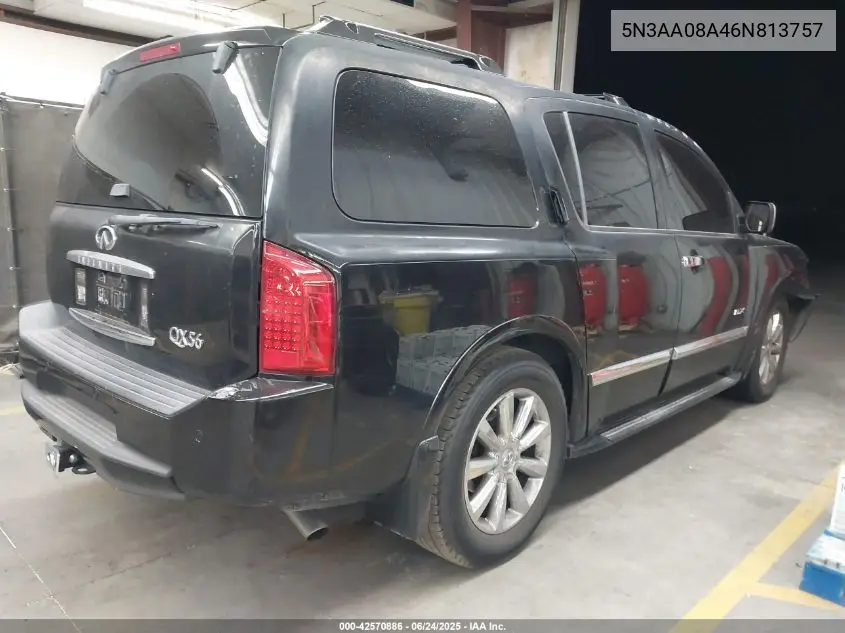 2006 Infiniti Qx56 VIN: 5N3AA08A46N813757 Lot: 42570886