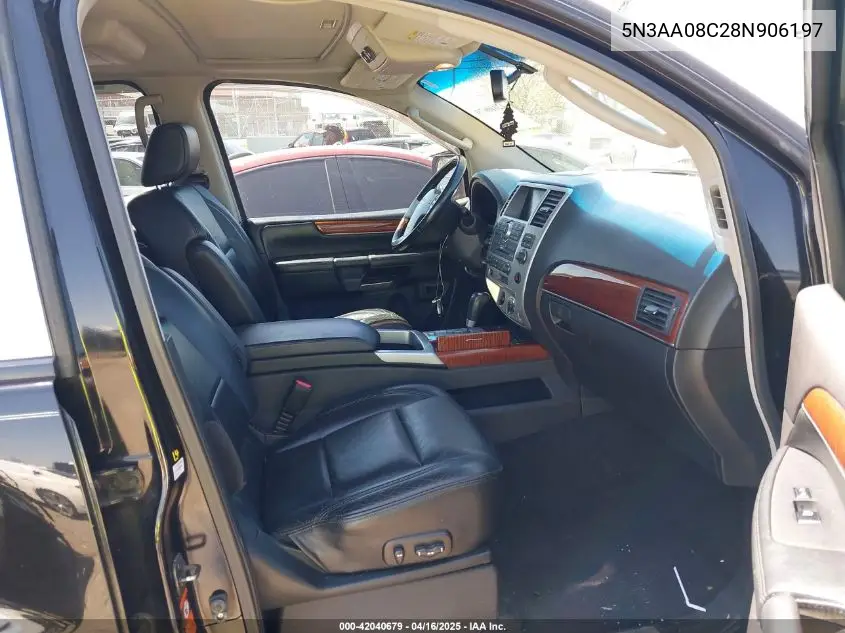 2008 Infiniti Qx56 VIN: 5N3AA08C28N906197 Lot: 42040679