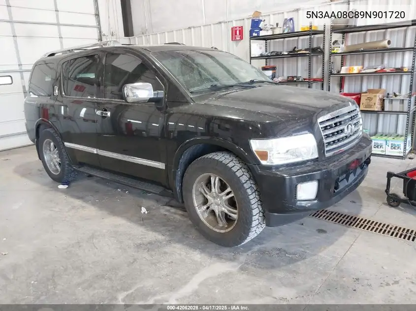 2009 Infiniti Qx56 VIN: 5N3AA08C89N901720 Lot: 42062028