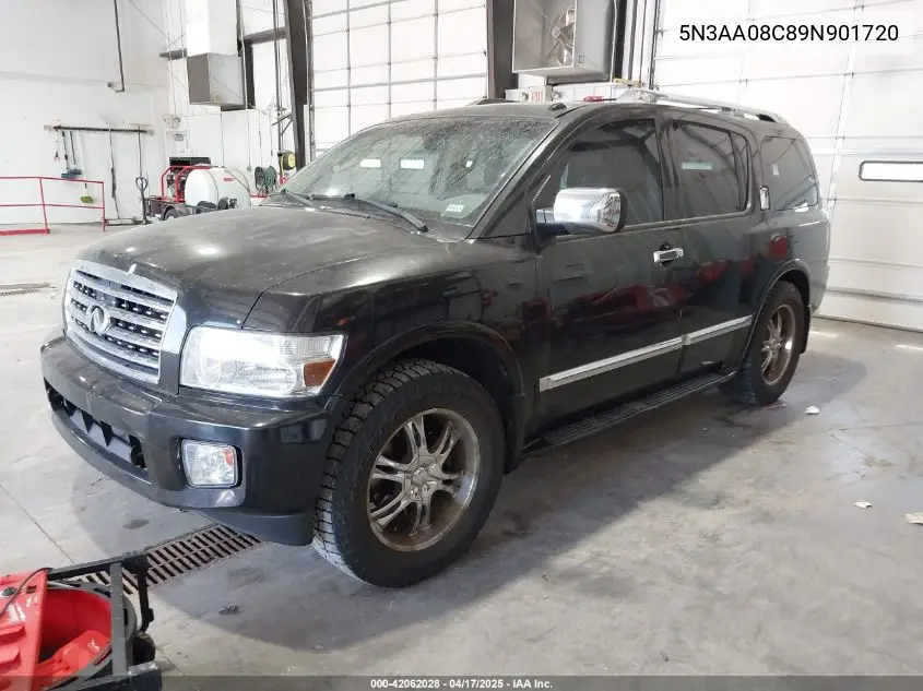 2009 Infiniti Qx56 VIN: 5N3AA08C89N901720 Lot: 42062028