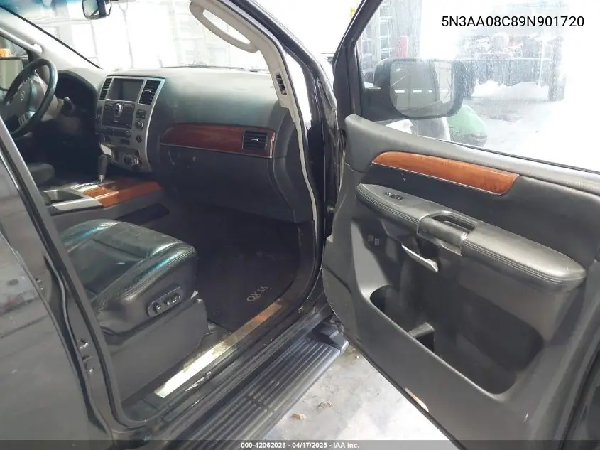 2009 Infiniti Qx56 VIN: 5N3AA08C89N901720 Lot: 42062028