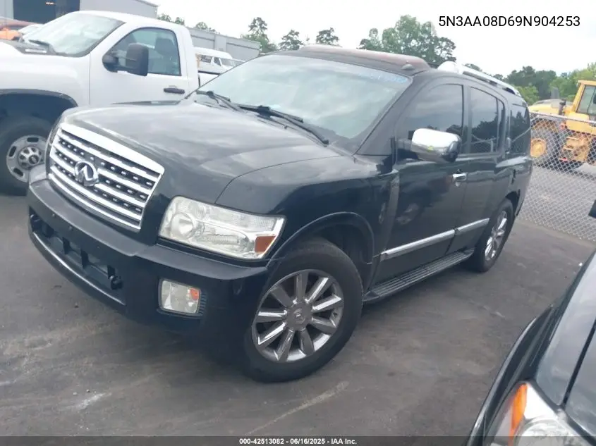 2009 Infiniti Qx56 VIN: 5N3AA08D69N904253 Lot: 42513082