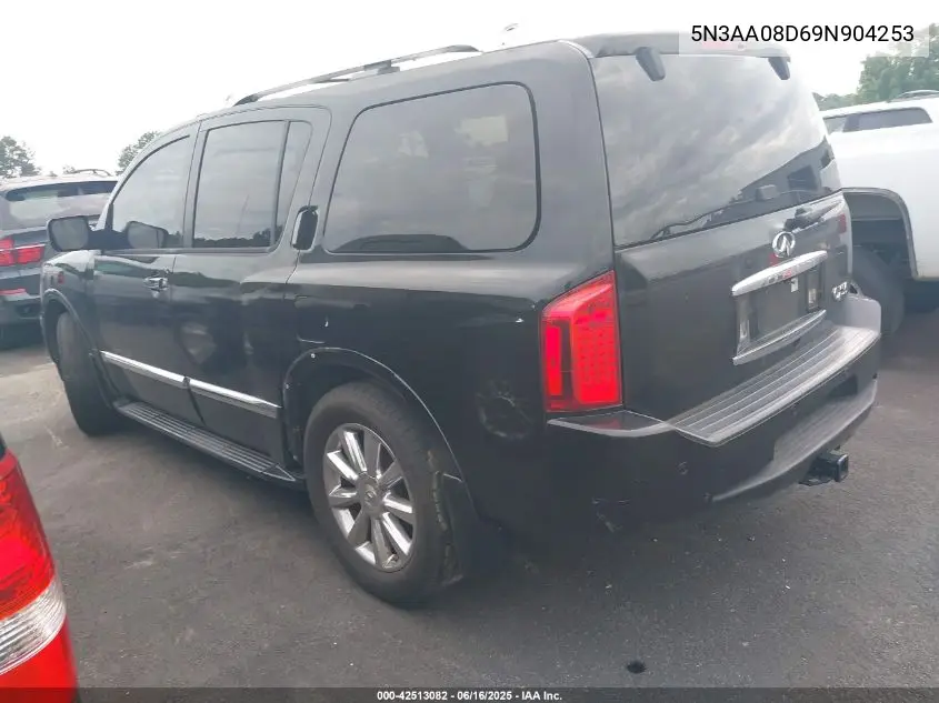 2009 Infiniti Qx56 VIN: 5N3AA08D69N904253 Lot: 42513082