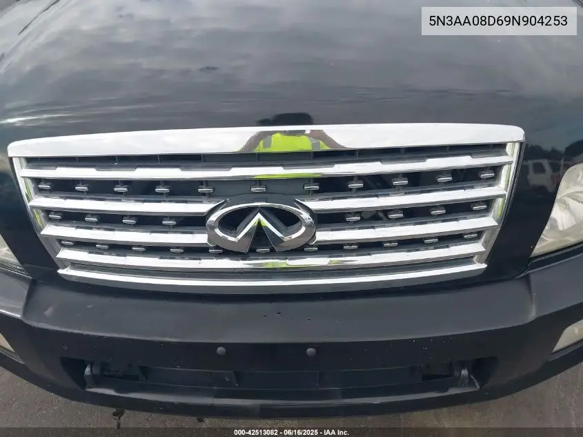2009 Infiniti Qx56 VIN: 5N3AA08D69N904253 Lot: 42513082