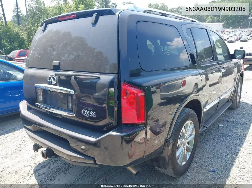 2009 Infiniti Qx56 VIN: 5N3AA08D19N903205 Lot: 42576748