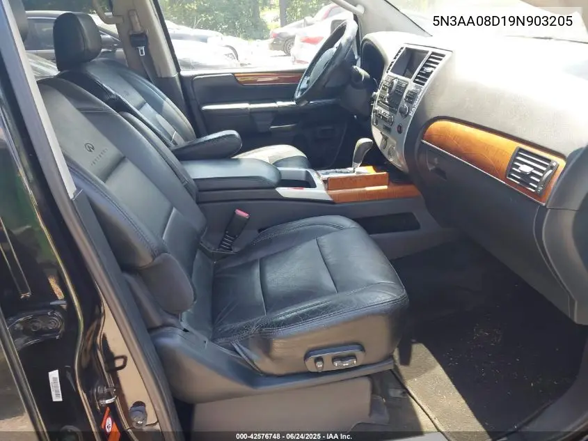 2009 Infiniti Qx56 VIN: 5N3AA08D19N903205 Lot: 42576748