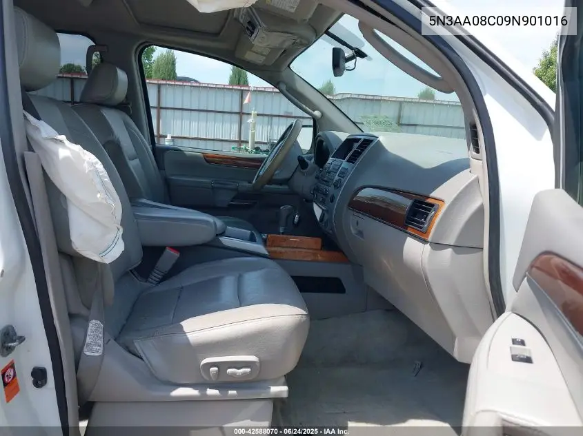 2009 Infiniti Qx56 VIN: 5N3AA08C09N901016 Lot: 42588070