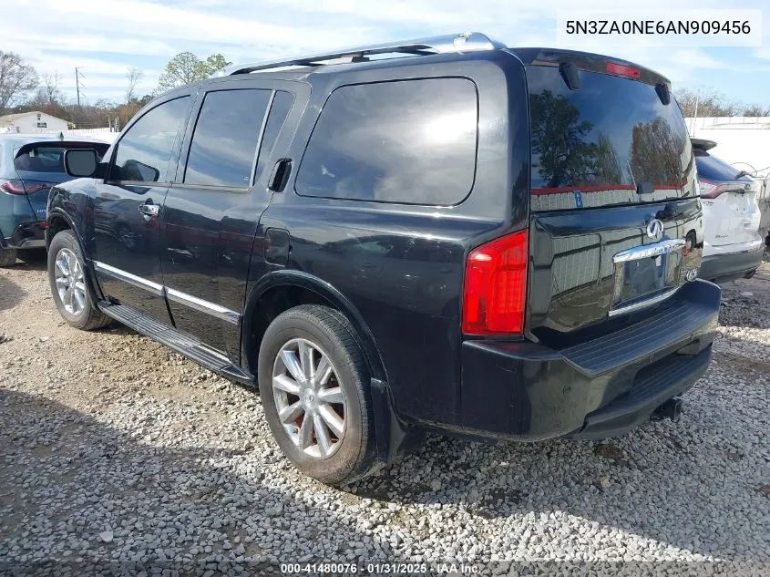 2010 Infiniti Qx56 VIN: 5N3ZA0NE6AN909456 Lot: 41480076