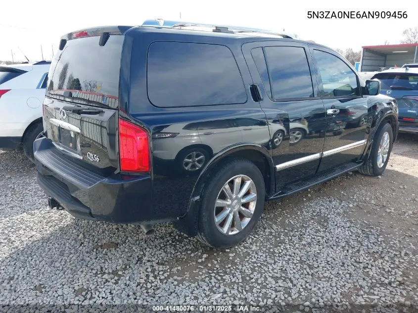 2010 Infiniti Qx56 VIN: 5N3ZA0NE6AN909456 Lot: 41480076