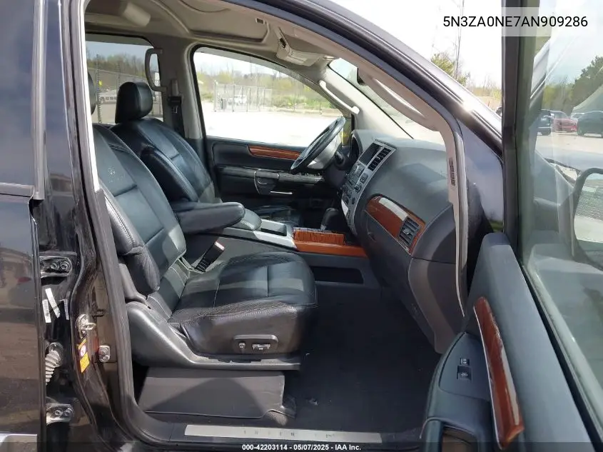 2010 Infiniti Qx56 VIN: 5N3ZA0NE7AN909286 Lot: 42203114