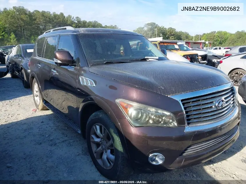 2011 Infiniti Qx56 VIN: JN8AZ2NE9B9002682 Lot: 42119891