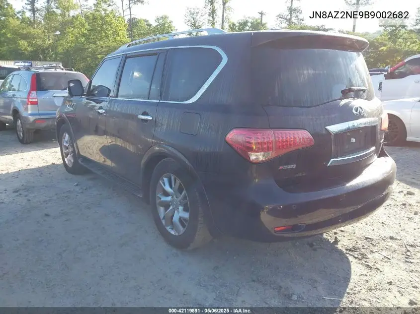 2011 Infiniti Qx56 VIN: JN8AZ2NE9B9002682 Lot: 42119891