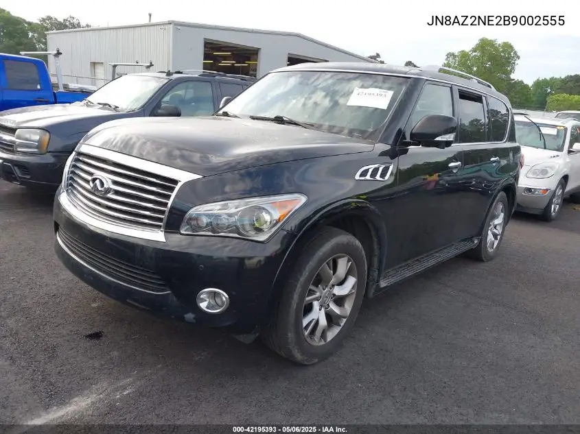 2011 Infiniti Qx56 VIN: JN8AZ2NE2B9002555 Lot: 42195393