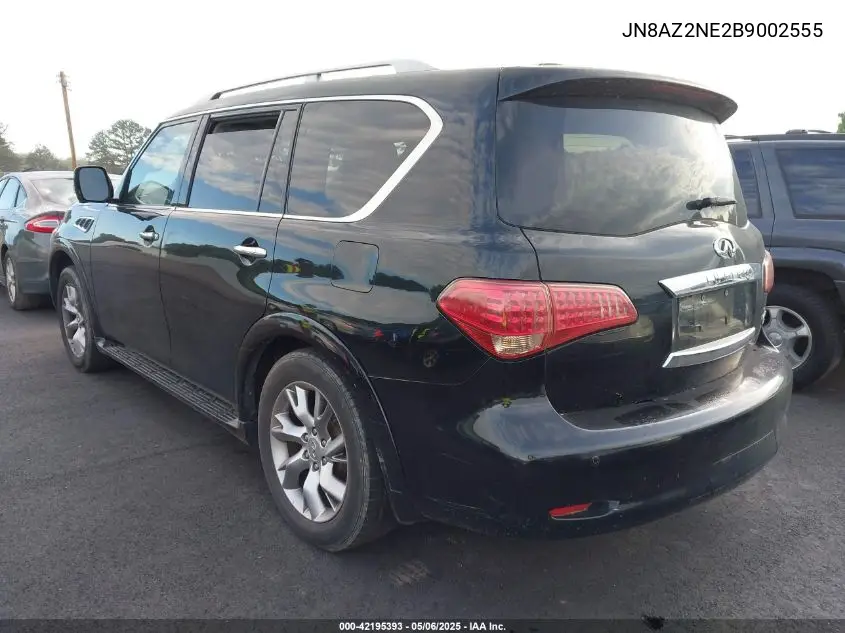 2011 Infiniti Qx56 VIN: JN8AZ2NE2B9002555 Lot: 42195393