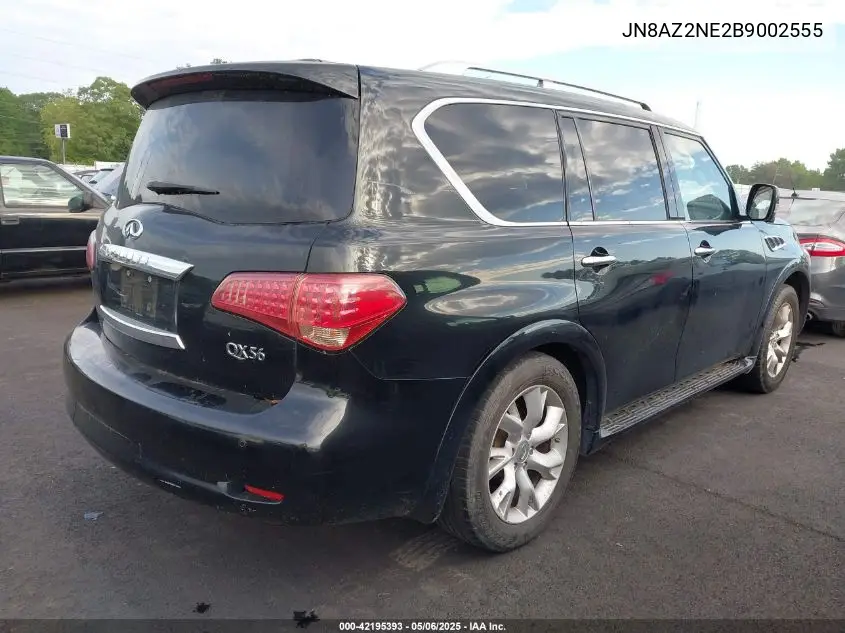 2011 Infiniti Qx56 VIN: JN8AZ2NE2B9002555 Lot: 42195393