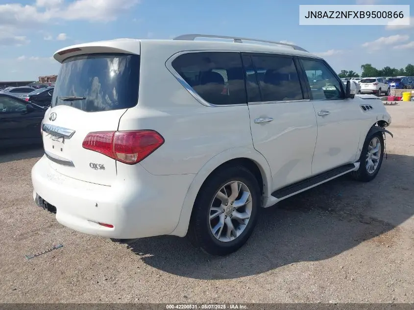2011 Infiniti Qx56 VIN: JN8AZ2NFXB9500866 Lot: 42200531
