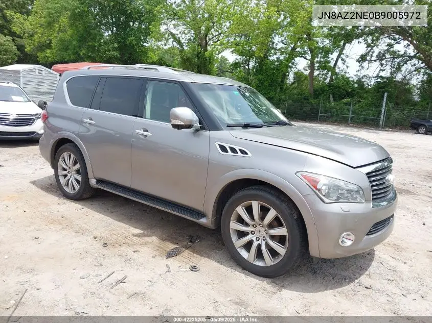 2011 Infiniti Qx56 VIN: JN8AZ2NE0B9005972 Lot: 42235205