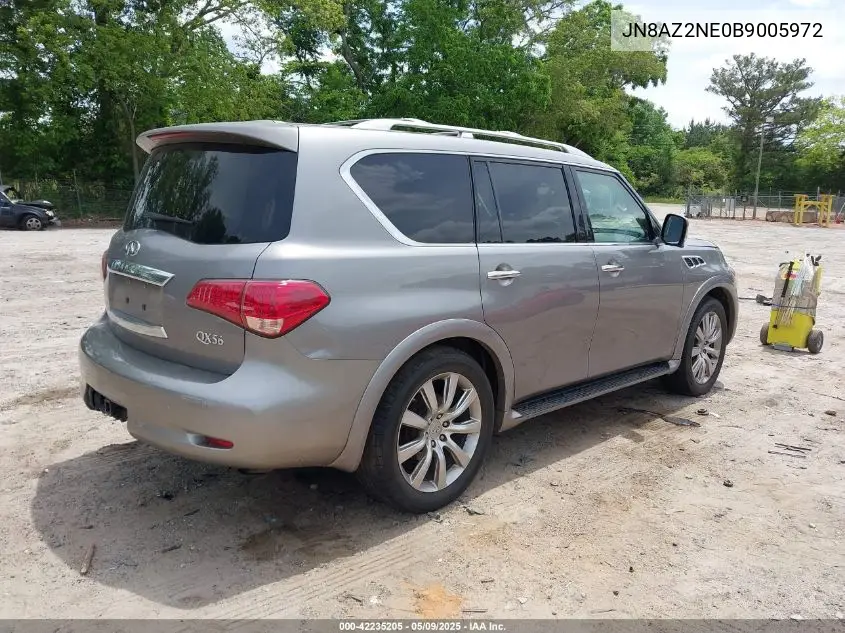 2011 Infiniti Qx56 VIN: JN8AZ2NE0B9005972 Lot: 42235205