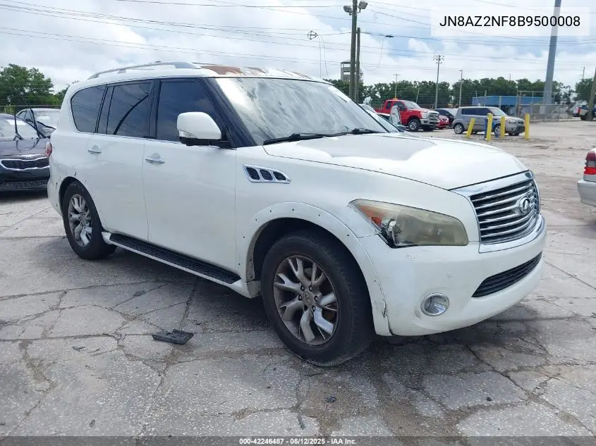 2011 Infiniti Qx56 VIN: JN8AZ2NF8B9500008 Lot: 42246487