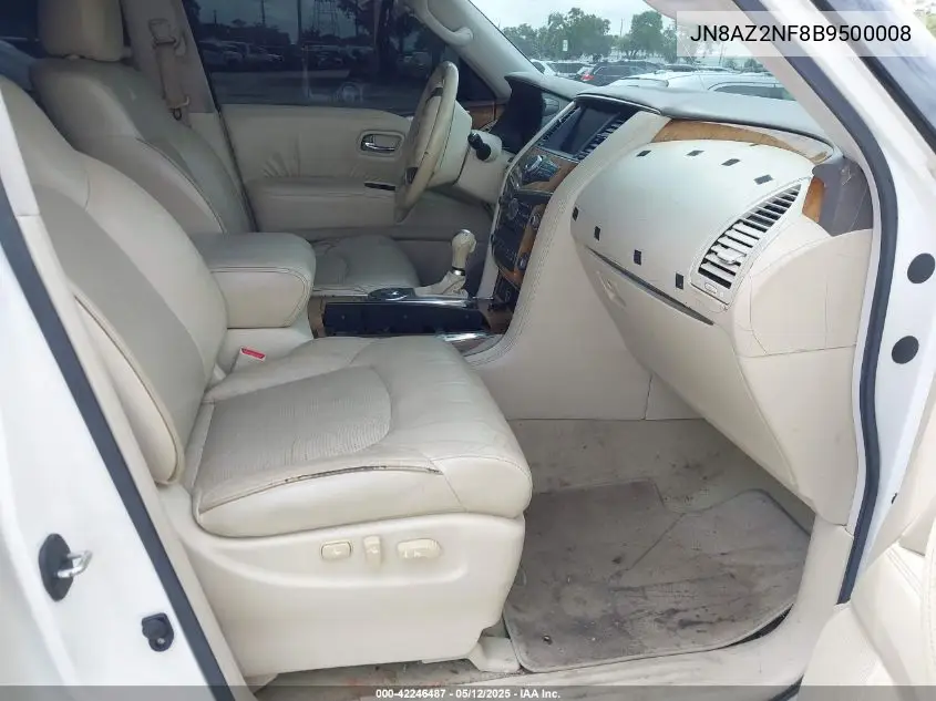 2011 Infiniti Qx56 VIN: JN8AZ2NF8B9500008 Lot: 42246487