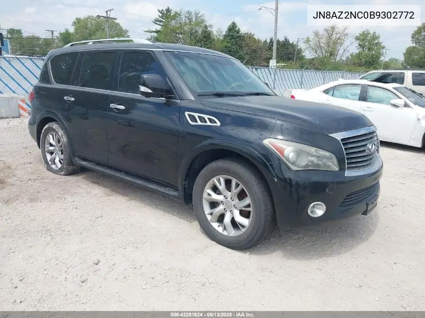 2011 Infiniti Qx56 VIN: JN8AZ2NC0B9302772 Lot: 42261624