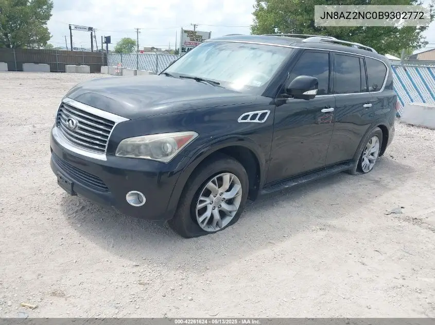 2011 Infiniti Qx56 VIN: JN8AZ2NC0B9302772 Lot: 42261624