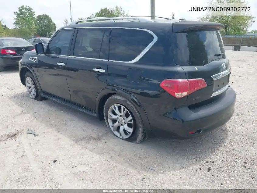 2011 Infiniti Qx56 VIN: JN8AZ2NC0B9302772 Lot: 42261624