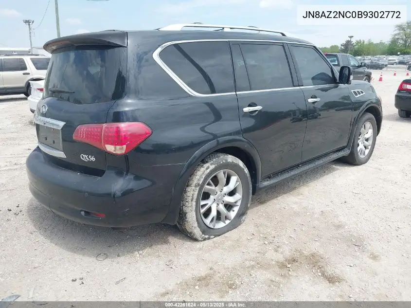 2011 Infiniti Qx56 VIN: JN8AZ2NC0B9302772 Lot: 42261624