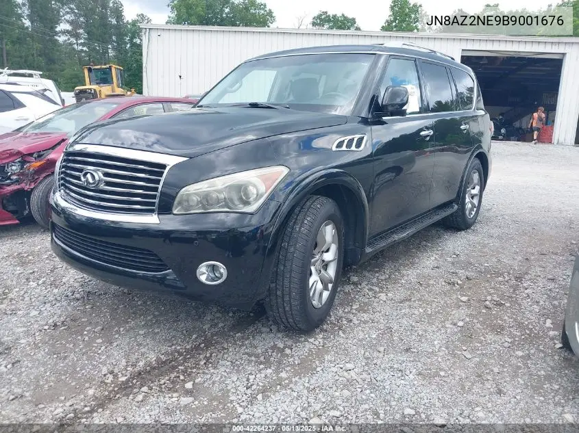 2011 Infiniti Qx56 VIN: JN8AZ2NE9B9001676 Lot: 42264237
