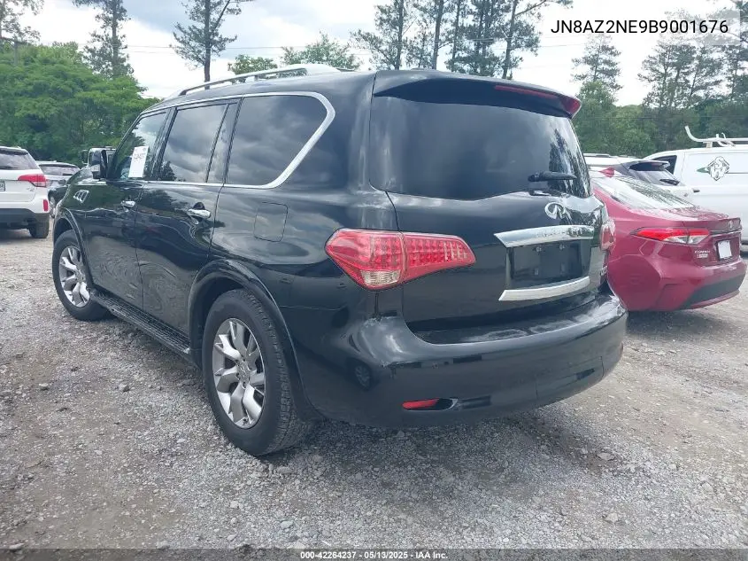 2011 Infiniti Qx56 VIN: JN8AZ2NE9B9001676 Lot: 42264237