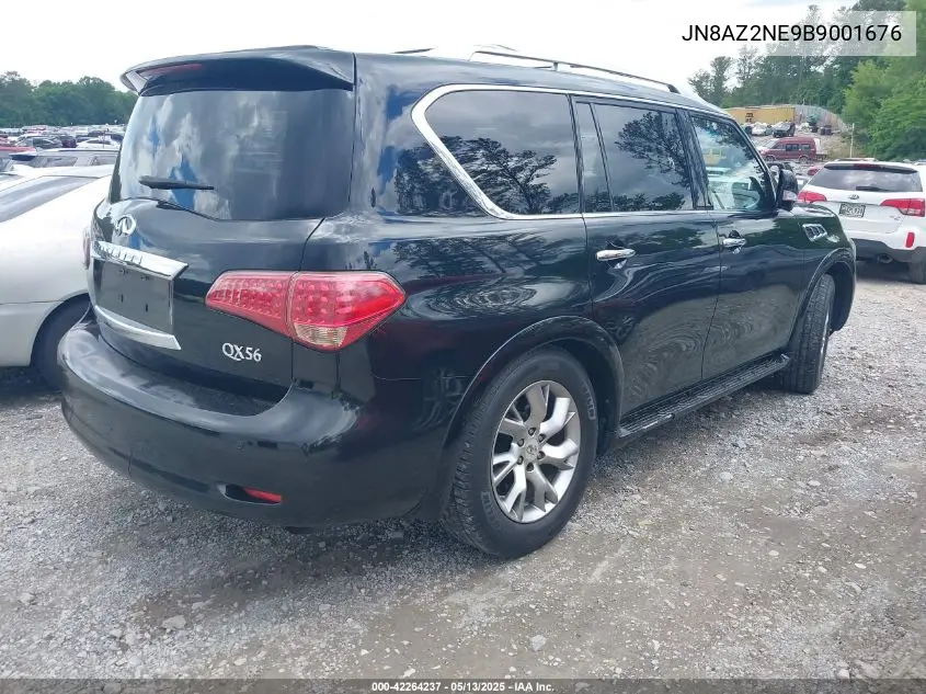 2011 Infiniti Qx56 VIN: JN8AZ2NE9B9001676 Lot: 42264237